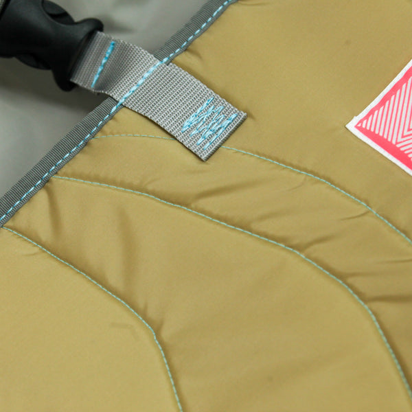 Record Bag / Quilting, Brown