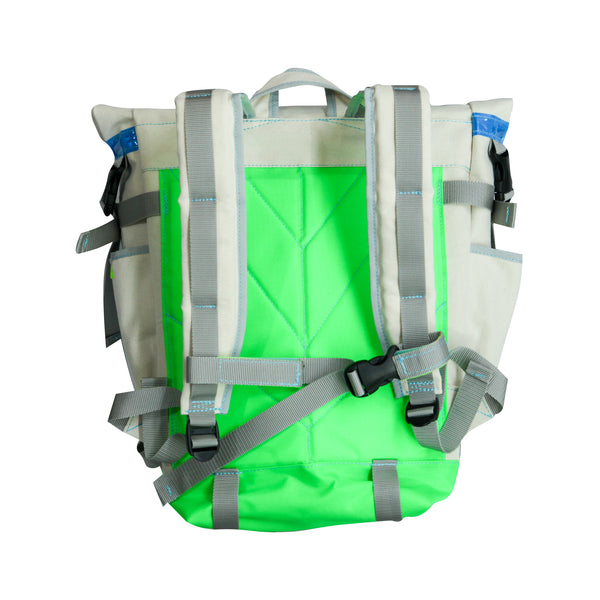 Medium Flappack / Ecru Canvas, Translucent