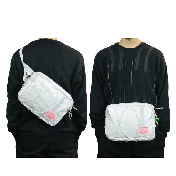 Medium Waist Bag / White