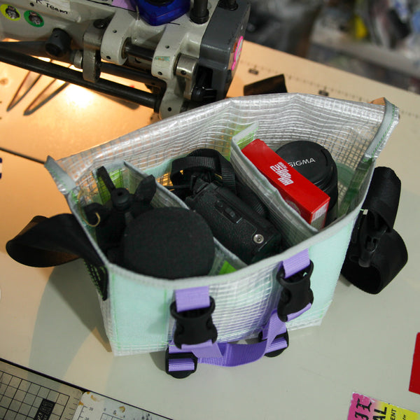 Small Shoulder Bag / Translucent, Partitions