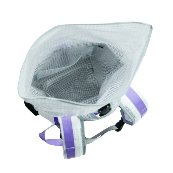 Small Backpack / Translucent, Purple