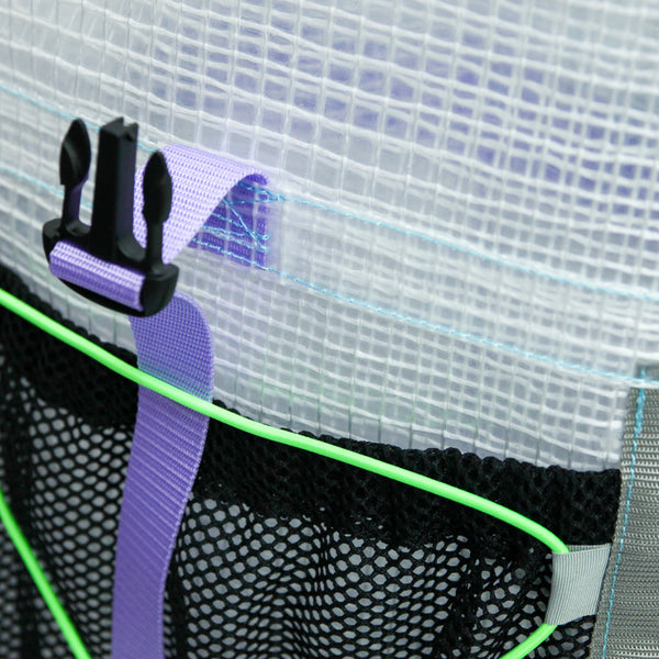 Small Backpack / Translucent, Purple