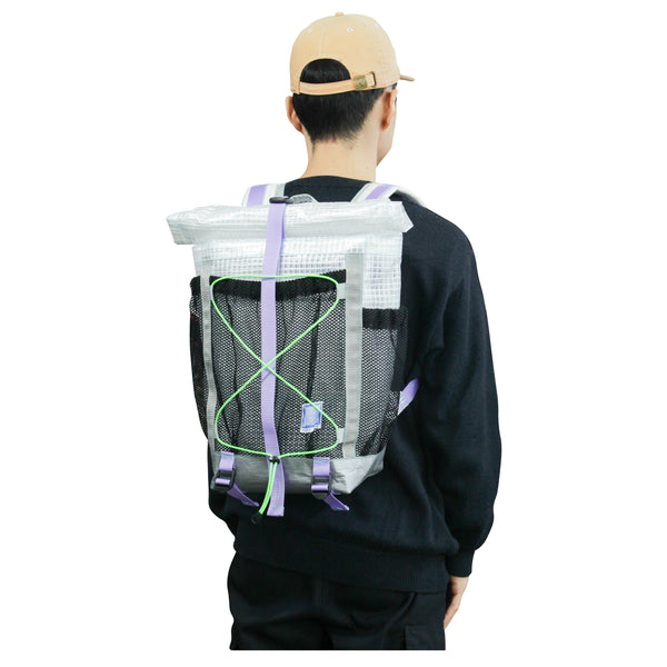 Small Backpack / Translucent, Purple
