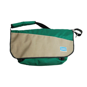 Large Messenger Bag / Green, Khaki