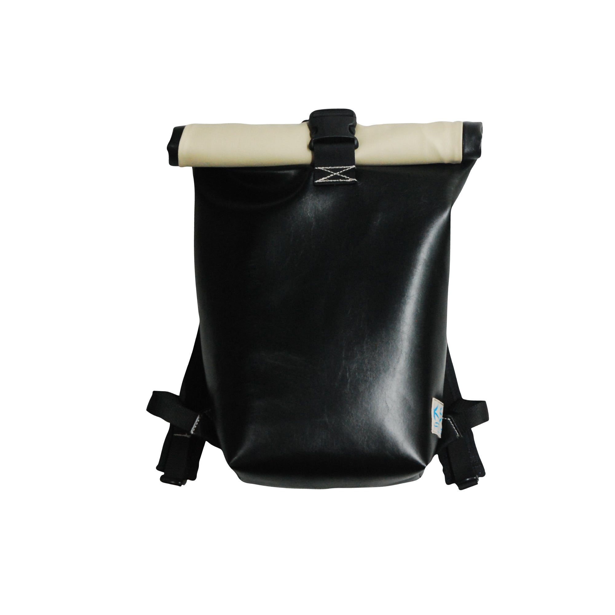 Small Backpack / Black, Fake Leather