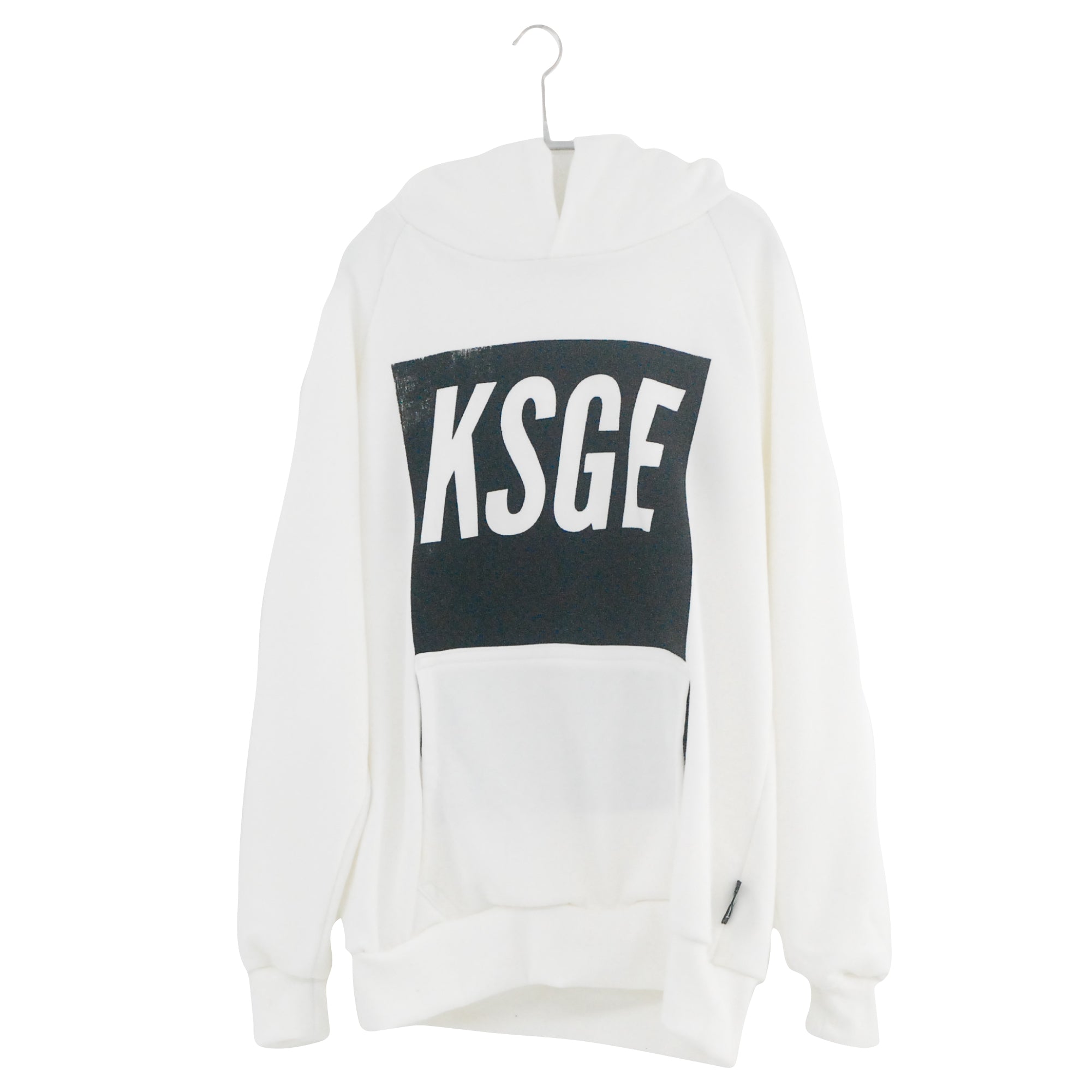 Raglan Hoodie / White, KSGE