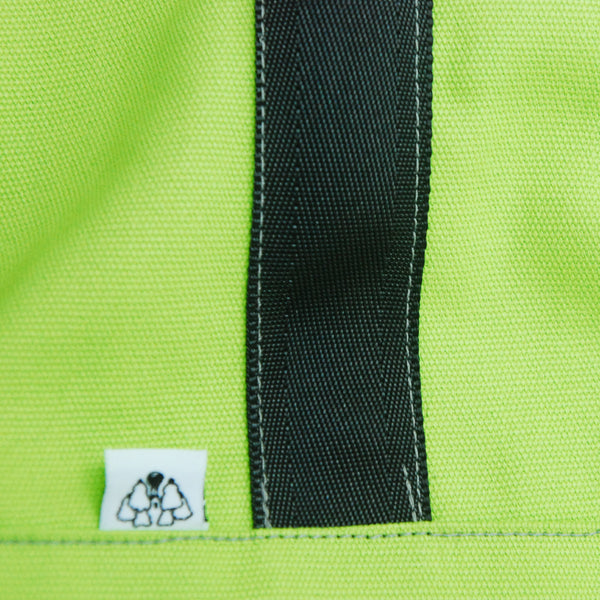 Record Bag / Lime Green