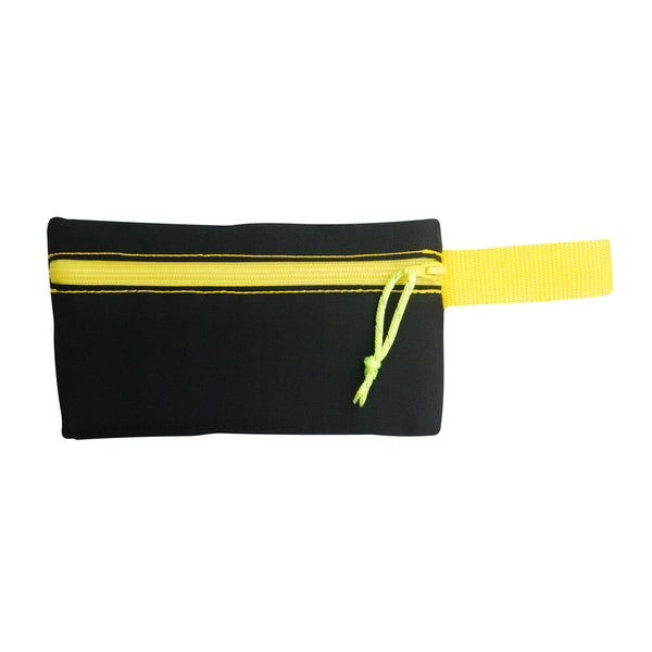 Small Tool Pouch / Black, Yellow