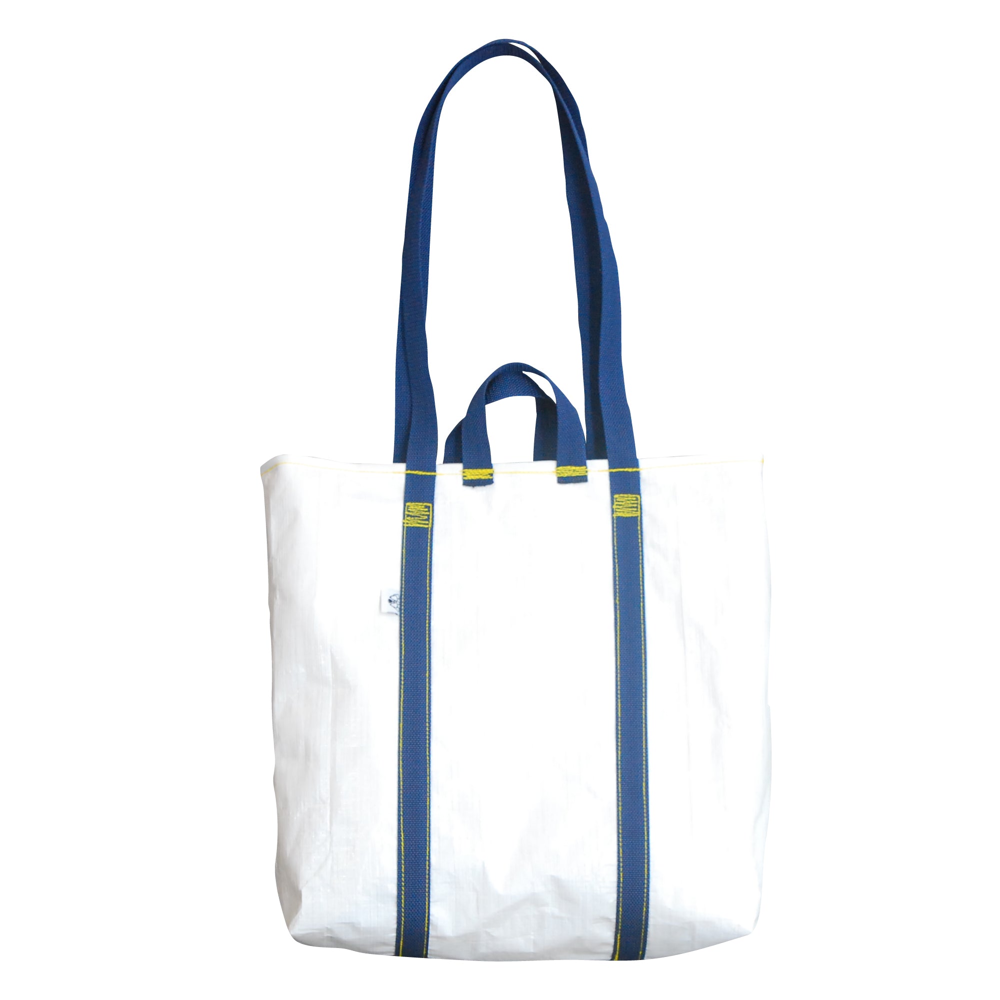 Record Bag / White, Navy