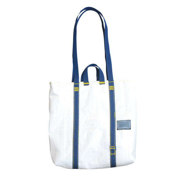 Record Bag / White, Navy