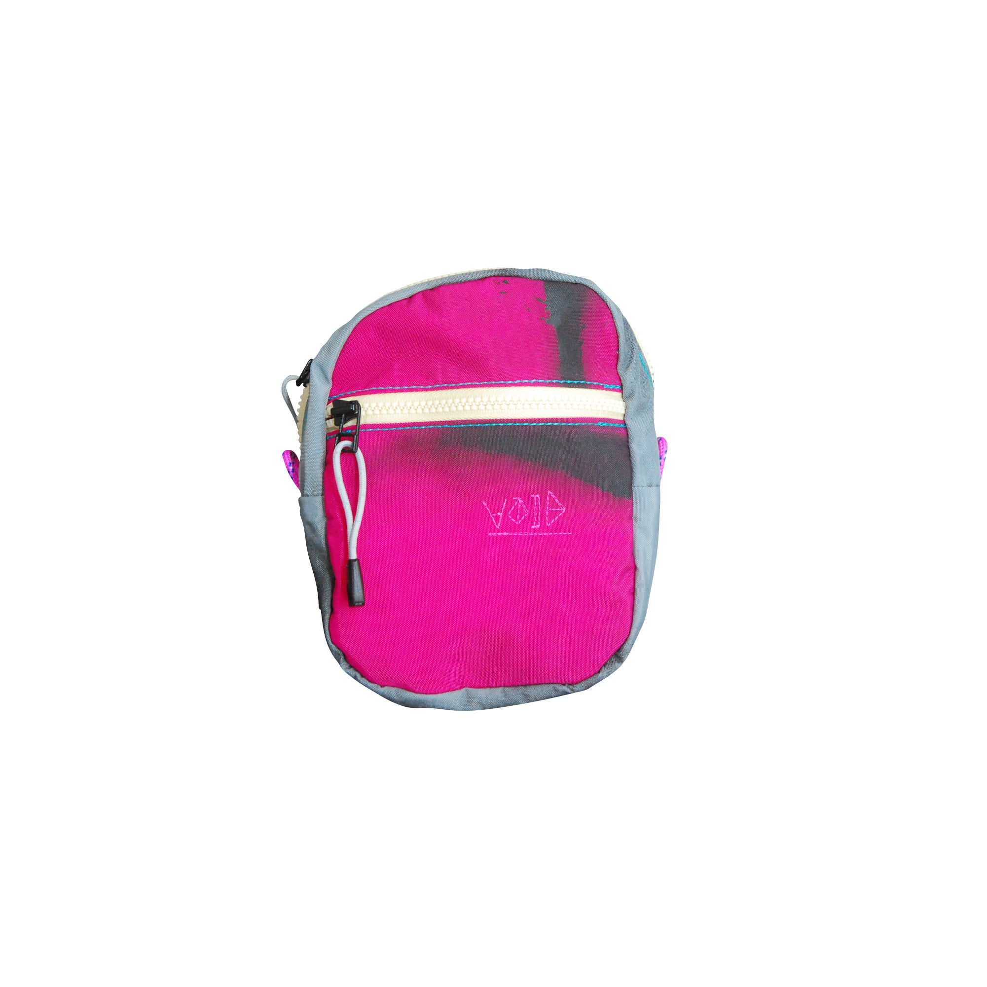Small Oval Pouch / Pink, Spray Paint (A)