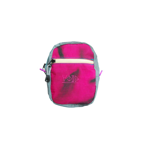 Small Oval Pouch / Pink, Spray Paint (B)