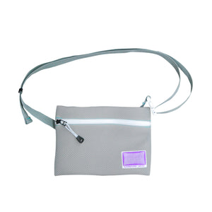 Extra Small Shoulder Bag / Cushion Mesh, Grey