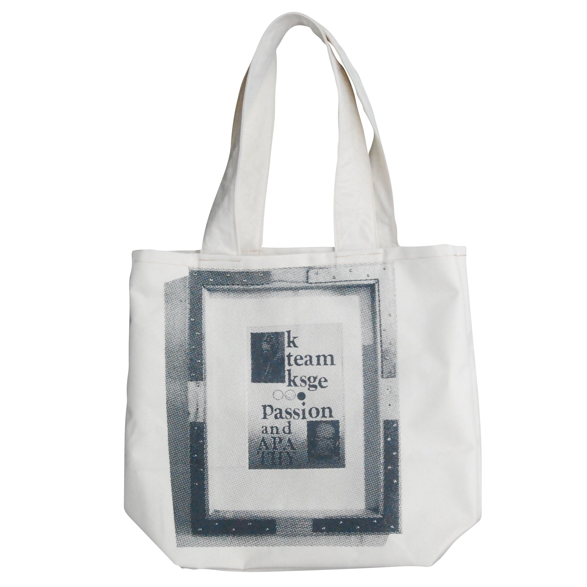 Large Tote Bag / Canvas, Kteam Frame